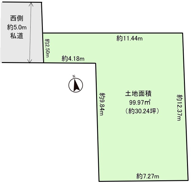 東久留米市前沢3丁目　土地