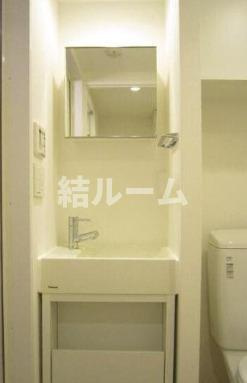 練馬区豊玉上２丁目の賃貸マンションの独立洗面台|別号室参考写真