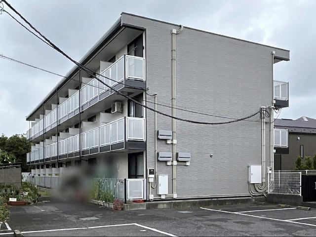 レオパレスチェリーハウスのバルコニー