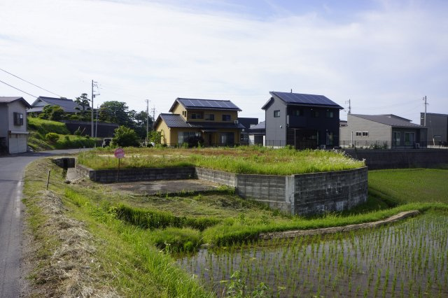 湖陵町三部　（農振除外申請要）　売土地　約226坪　建築条件なしの外観