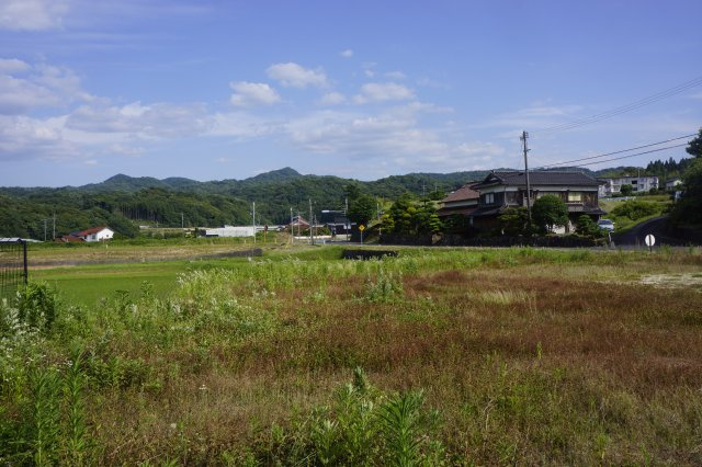 湖陵町三部　（農振除外申請要）　売土地　約226坪　建築条件なしの外観