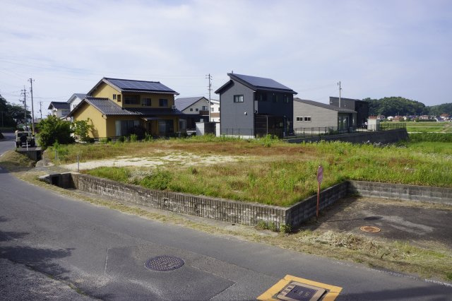 湖陵町三部　（農振除外申請要）　売土地　約226坪　建築条件なしの外観