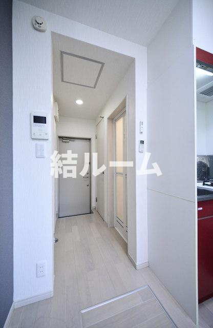 練馬区早宮１丁目のアパートの玄関