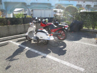 バイク置場