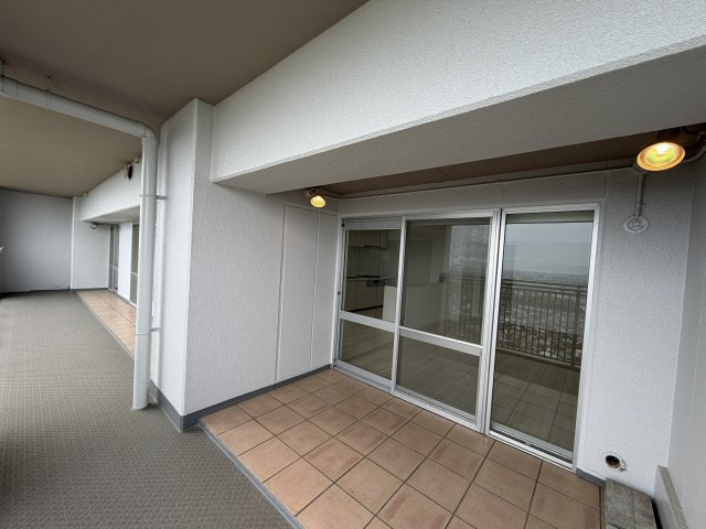 オークスクエア西神中央７番館のバルコニー