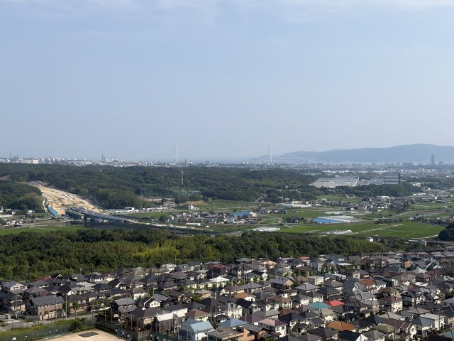 オークスクエア西神中央７番館の展望