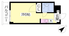 洋室６帖角部屋