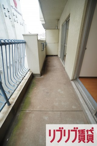 クリーンホーム千葉のバルコニー