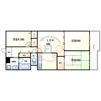 【間取り】 | シャルム京橋　桜宮小学校区 | シャルム京橋　間取り