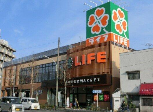 ライフ新桜台駅前店まで450m