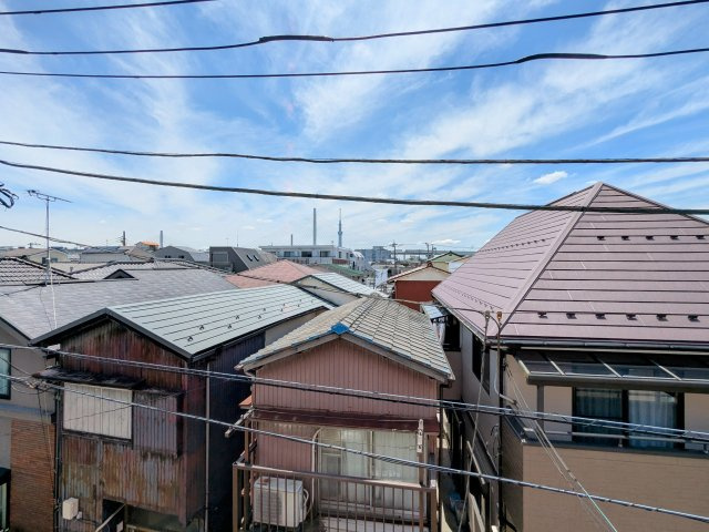 葛飾区西新小岩５丁目の戸建の展望|～スカイツリーが望める3階居室からの眺望写真～