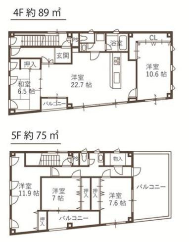 ルマ・ソネの間取り