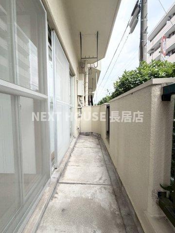 第二町田マンションのバルコニー