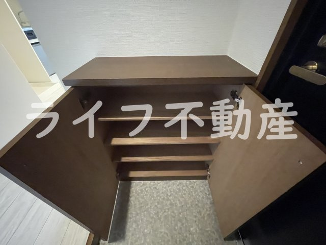 ハイウッズナガタの収納|専用の収納スペースです