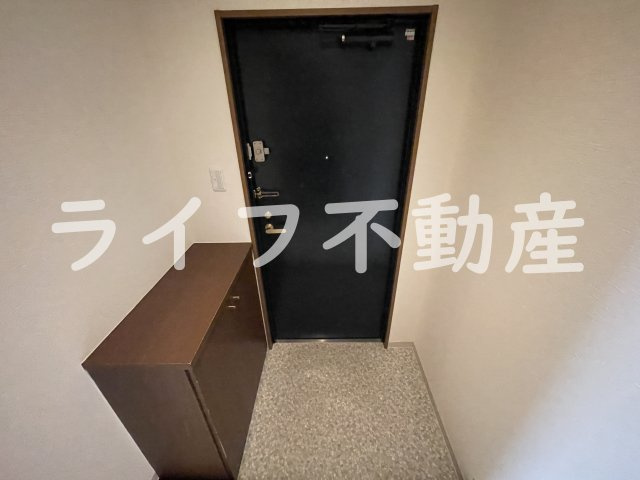ハイウッズナガタの玄関|シンプルで使いやすい玄関です