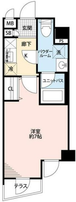 エル・ヴィエント・アース池袋の間取り|間取りです。