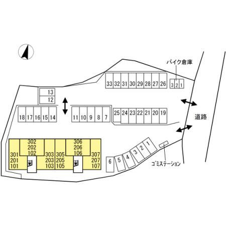 ラフィットの区画図