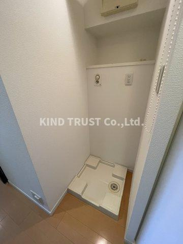 クレストフォルム大阪天満橋の設備|洗濯機置き場
