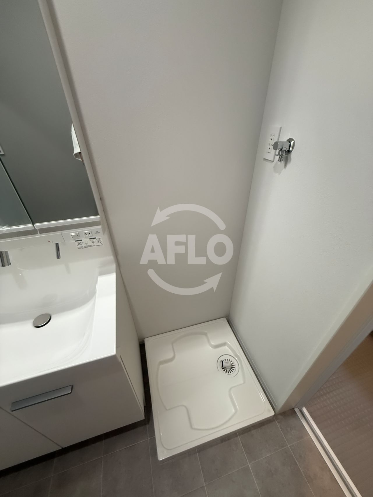 岩伸リバーコート住吉の洗面所|岩伸リバーコート住吉　室内洗濯機置き場