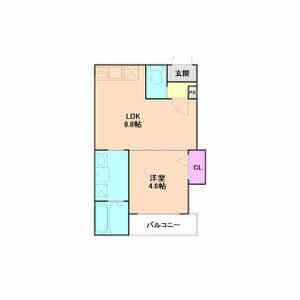 カーサベルデの間取り