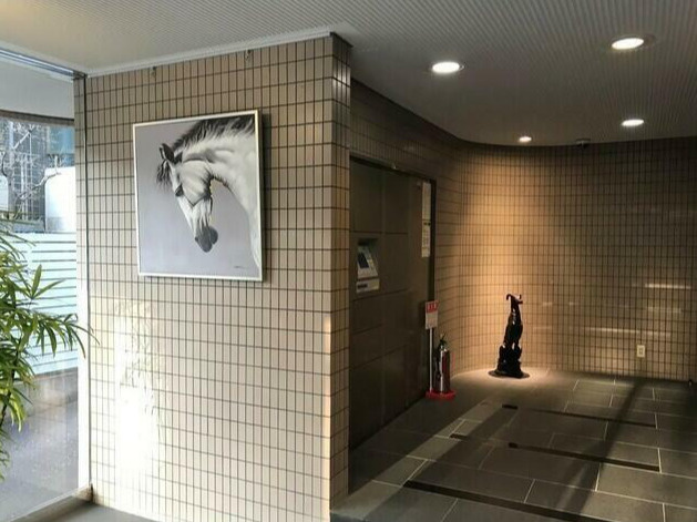 デュエット都立大のエントランス