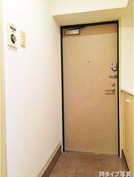 デュエット都立大の玄関