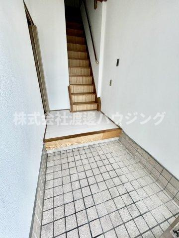 藤田町4丁目貸家の玄関