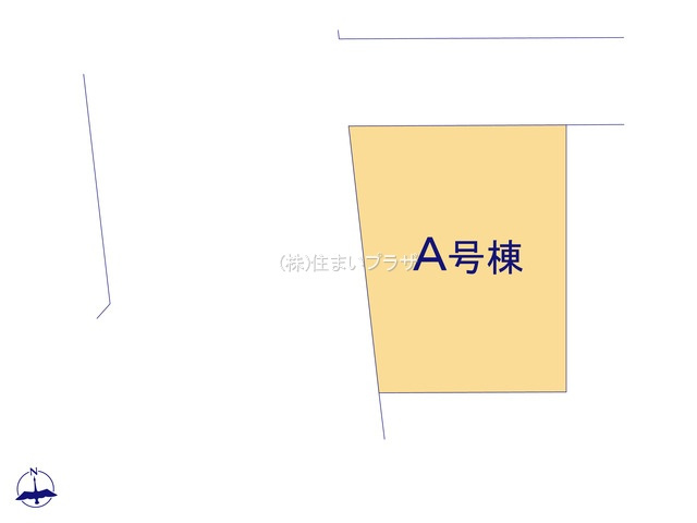 仲介手数料無料）稲沢市東緑町3丁目の区画図