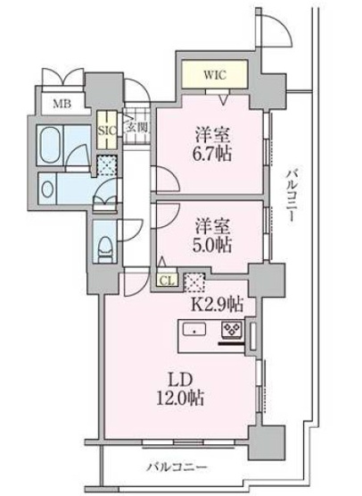 【間取り】 | ROYAL PARKS TOWER MINAMISENJU | 間取り