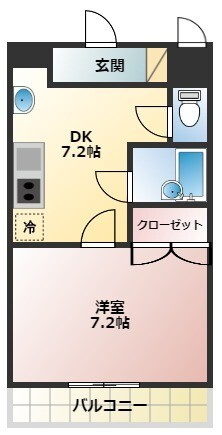 【間取り】 | プリーザント野崎