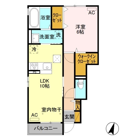 グラッツェの間取り
