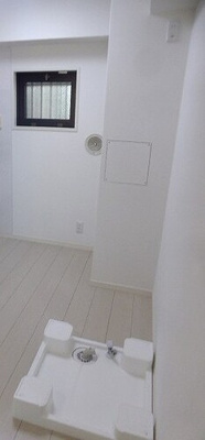 【設備】 | ライオンズマンション鵜の木駅前 | 室内洗濯機置場　※2024年4月撮影