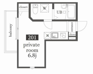 【間取り】 | アーベインテラス大塚 | 間取り図