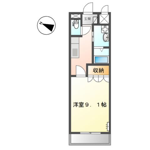 ピースタウンⅡの間取り