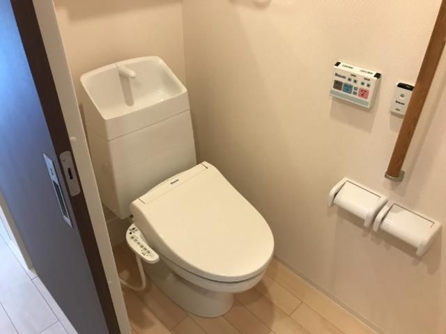 グラン　ソート　柳町のキッチン|シャワー付トイレ