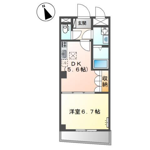 大仙パークサイドの間取り