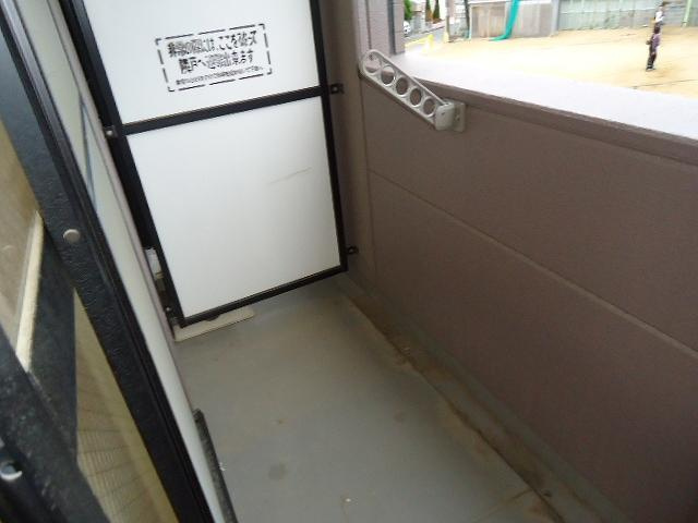 梅町マンションのその他|ベランダ