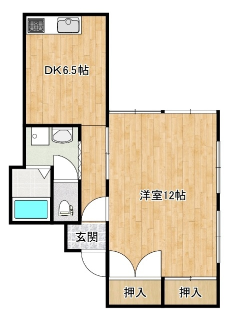 サンシャイン赤崎の間取り