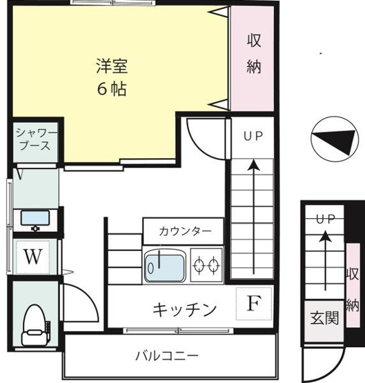 【間取り】 | 上馬一丁目アパート