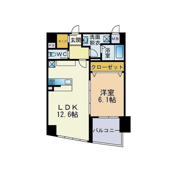【間取り】 | コンソラトゥール博多