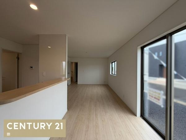 岩出市中島第3-1号棟　新築戸建の居間・リビング