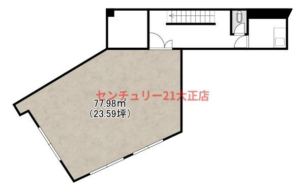 三軒家西小島ビルの間取り