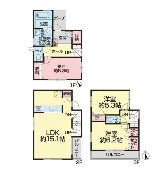 横浜市港北区新吉田東３丁目の中古一戸建