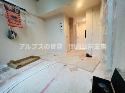 【居間・リビング】 | ユナイト弘明寺アレハンドロ | 建築時撮影