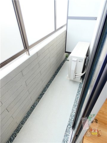 フルールブランのバルコニー