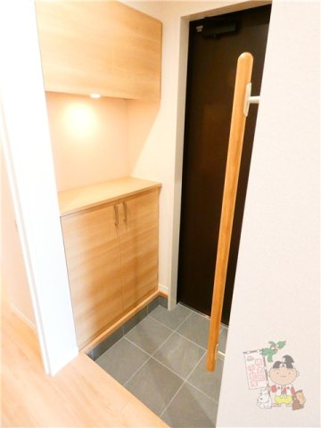 フルールブランの玄関