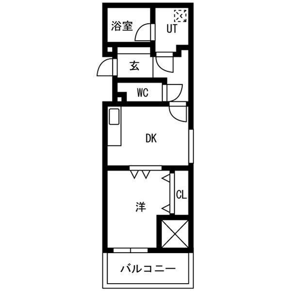 サンローズ本町の間取り