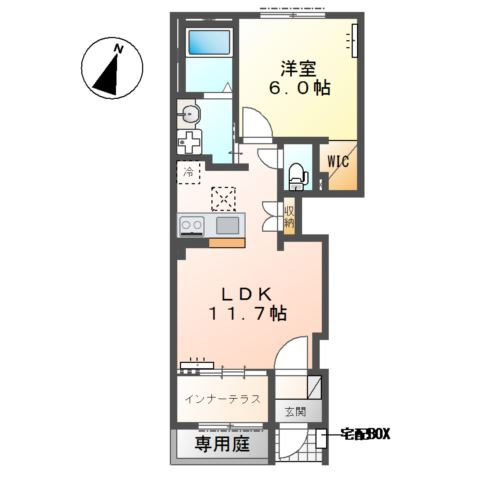 サンプレスⅡの間取り