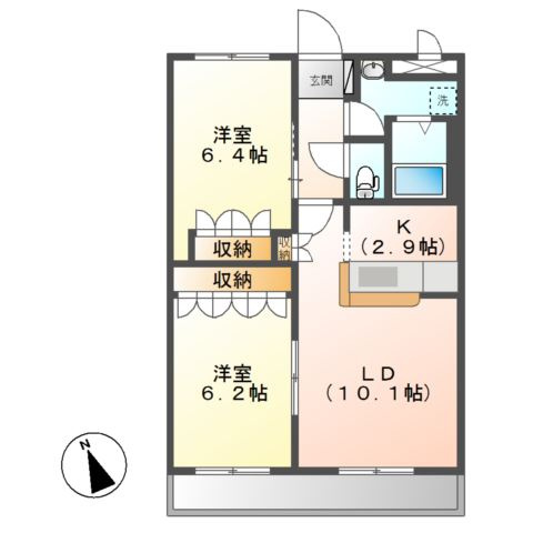ソレイユ　シャトーの間取り