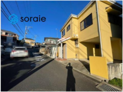飯能市前ヶ貫　中古戸建の前面道路含む現地写真|10/11撮影